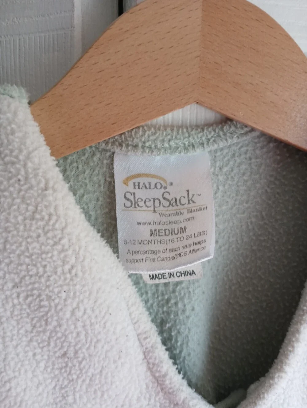 Fleece Halo Sleepsack